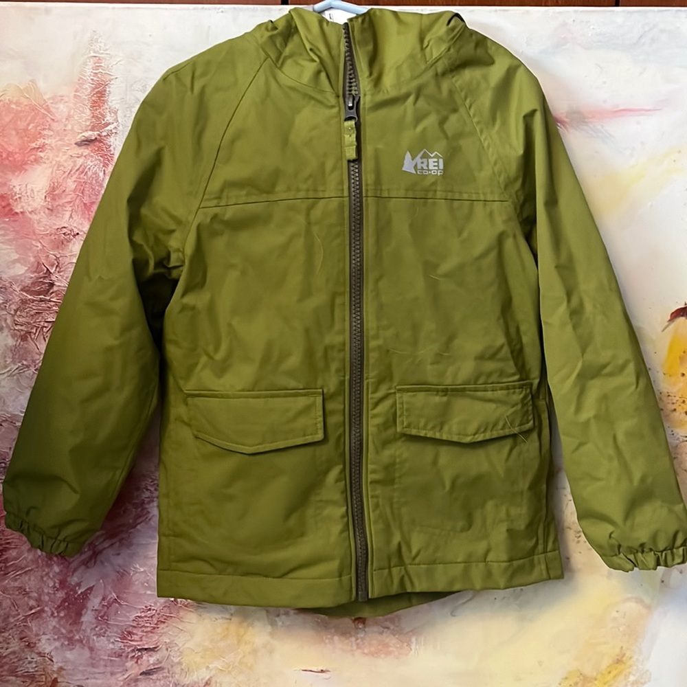Boys REI rain jacket